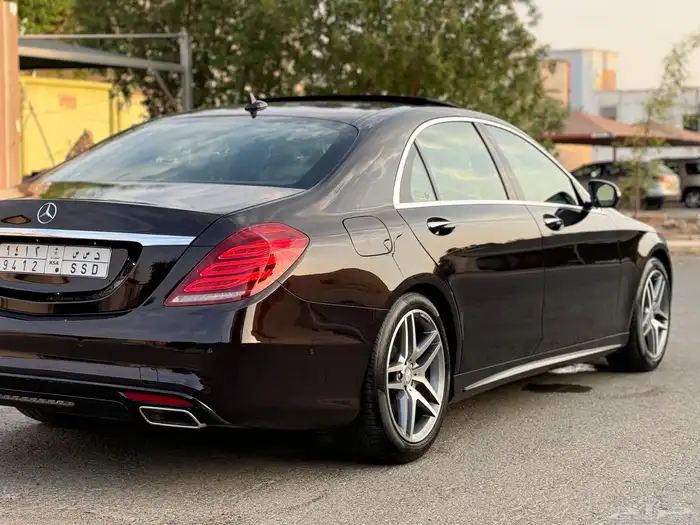 مرسيدس S400 جفالي مراتب طيارة قمة النظافة 2016 4