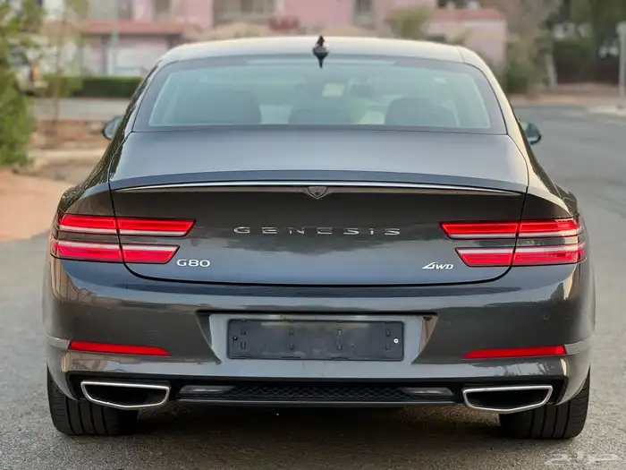 جينسس G80 رويال V6 ممشى قليل شرط بالكامل بحالة الجديد 42