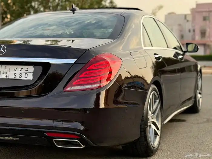 مرسيدس S400 جفالي مراتب طيارة قمة النظافة 2016 48