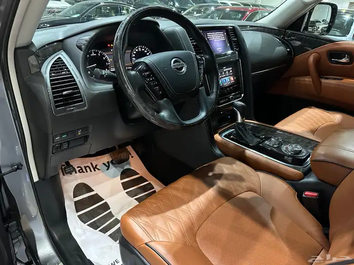 نيسان باترول بلاتينيوم موديل 2021 فل كامل 8 سلندر 6