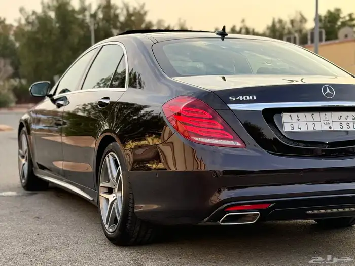 مرسيدس S400 جفالي مراتب طيارة قمة النظافة 2016 15