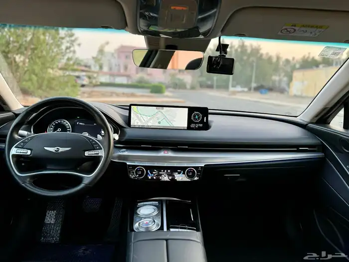 جينسس G80 رويال V6 ممشى قليل شرط بالكامل بحالة الجديد 6