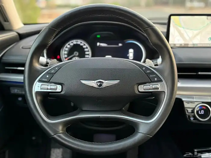 جينسس G80 رويال V6 ممشى قليل شرط بالكامل بحالة الجديد 15