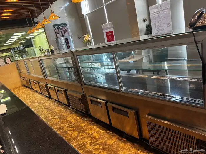 ثلاجات عرض كيك كروسان لعدد 4مترين لحبه 3