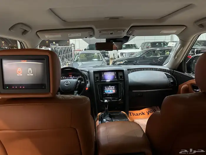 نيسان باترول بلاتينيوم موديل 2021 فل كامل 8 سلندر 22