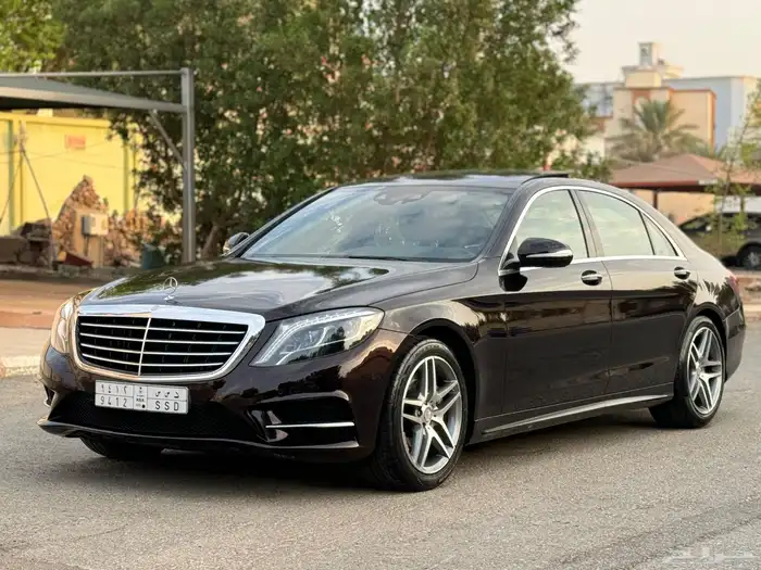 مرسيدس S400 جفالي مراتب طيارة قمة النظافة 2016 13