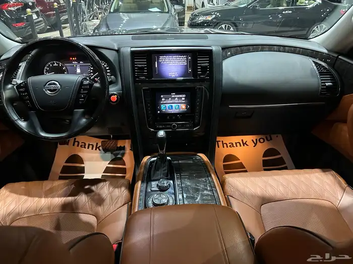 نيسان باترول بلاتينيوم موديل 2021 فل كامل 8 سلندر 21