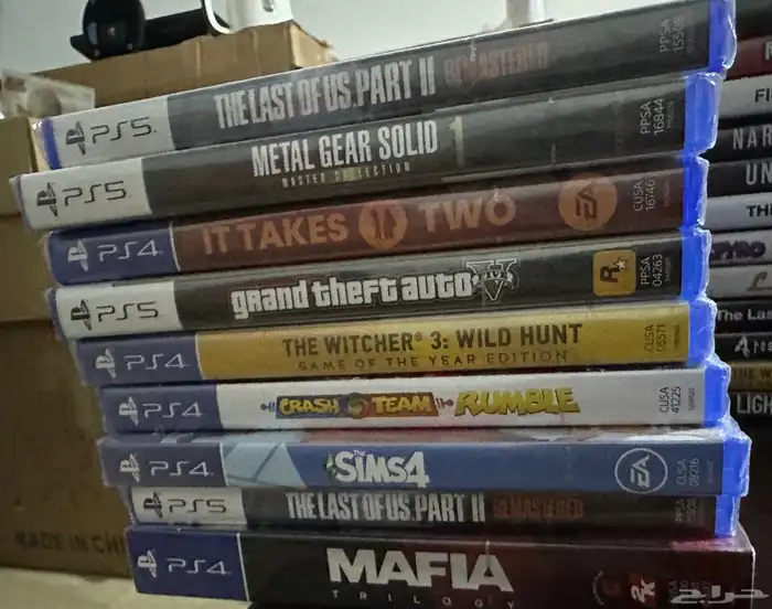 العاب بلاي ستيشن 4 و 5 للبيع مستعمل و جديد 1