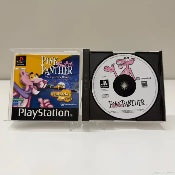 لعبة النمر الوردي Ps1 نسخة اصلية Pink Panther 2