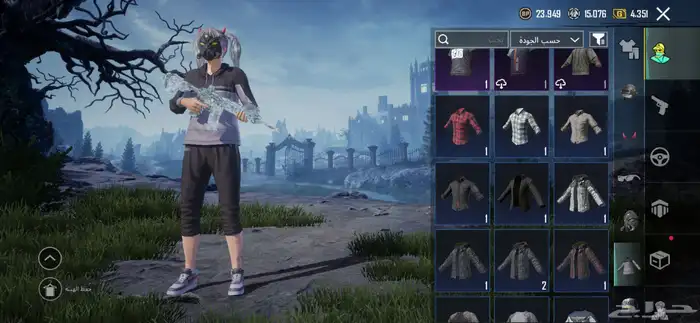 حساب ببجي عالمي للبيع 14