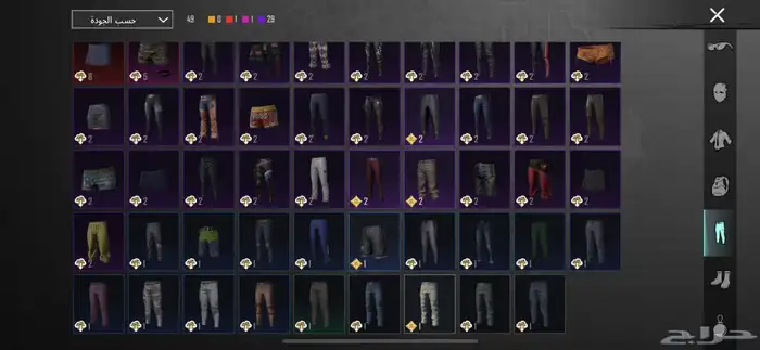 حساب ببجي 16