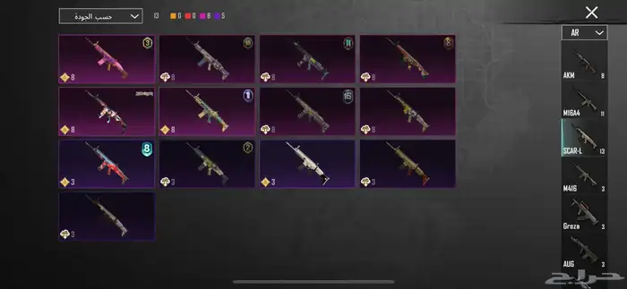 حساب ببجي 23