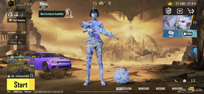 للبيع حساب ببجي 0