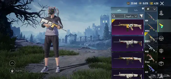 حساب ببجي عالمي للبيع 25