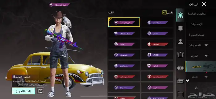 حساب ببجي برخصص 3