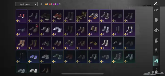 حساب ببجي برخصص 48