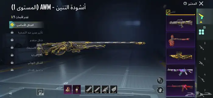 حساب ببجي 17