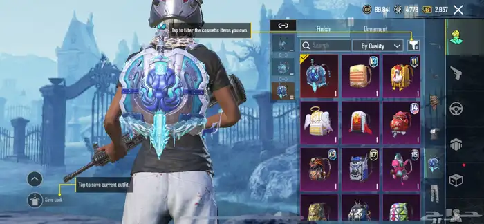 حساب ببجي للبيع مثل ماتشوفون الصور قدامكم 500 وفوق 22