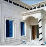 ديكورات خارجية اسمنتيه بطحاء الرياض بشكل الحجر 9