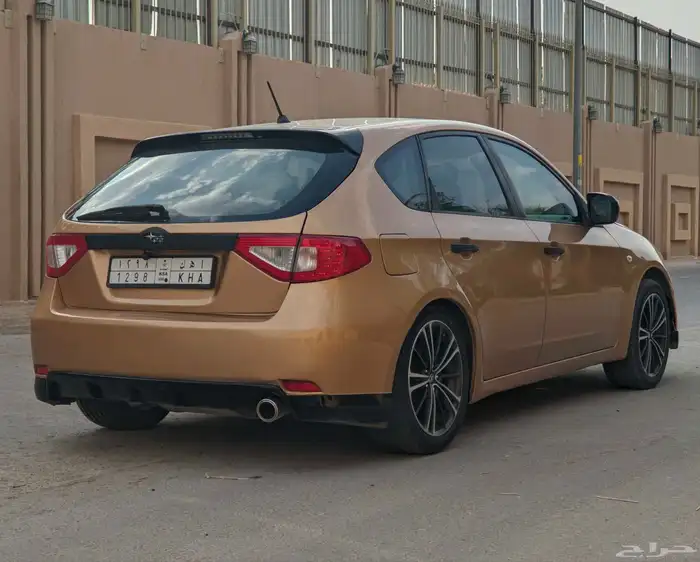 سوبارو امبريزا هاتشباك 2008 - ممشى قليل 3