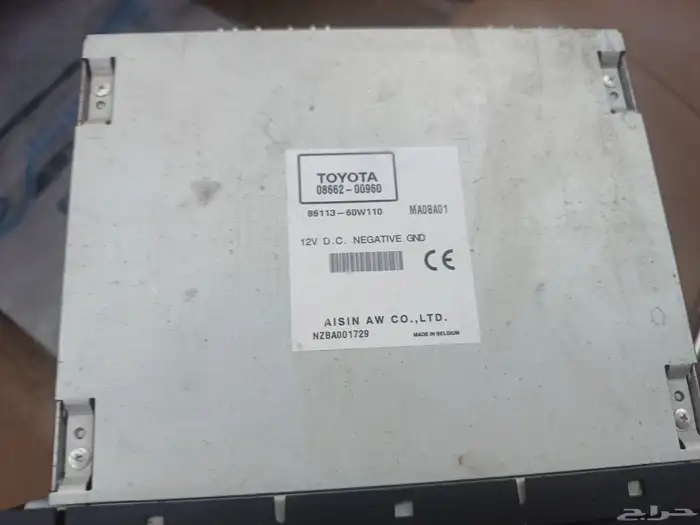 مسجل تيوتا وراديو شاشه الاصلي وكاله تم تبديلهم بشاشات 3