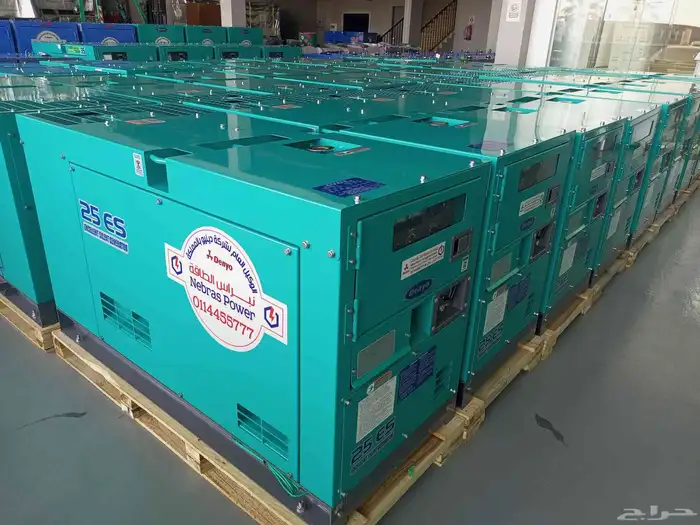 مولدات الحمراني اصلي  (شركة نبراس الطاقة) مولد دنيو ياباني 8