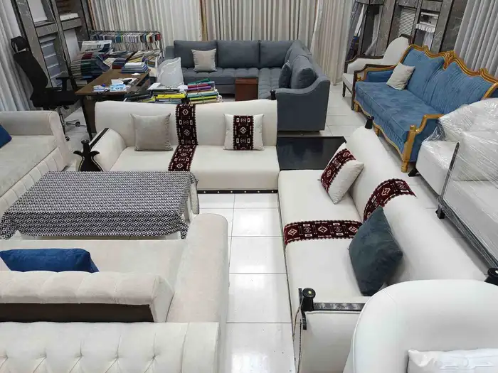 مفروشات الرياض  تفصيل جميع انواع الكنب والجلسات الارضي والس 5