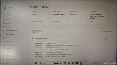 Lenovo ThinkPad T14s Gen 2   Core i7-11th   32GB RAM   51 index