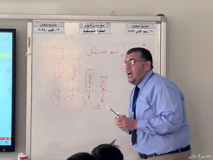 أ. أحمد عبد العزيز.. معلم اللغة العربية والصفوف الأولية 3