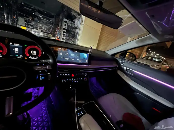 تركيب الياف ضوئية محيطه جميع السيارات 2