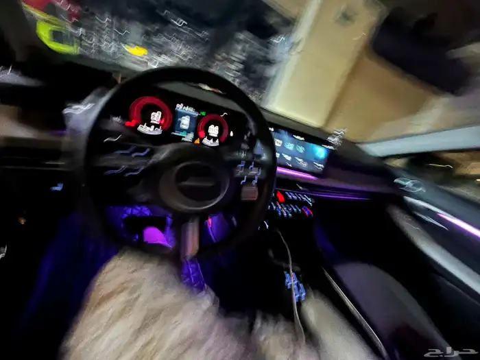 تركيب الياف ضوئية محيطه جميع السيارات 1