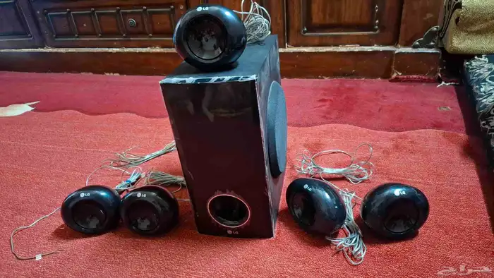 سمعات استيريو نظام سينما منزلية بتقنية DVD بطاقة تصل إلى 30 7