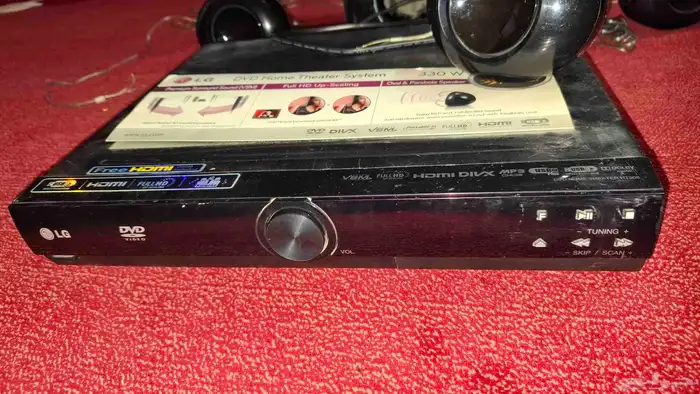 سمعات استيريو نظام سينما منزلية بتقنية DVD بطاقة تصل إلى 30 0