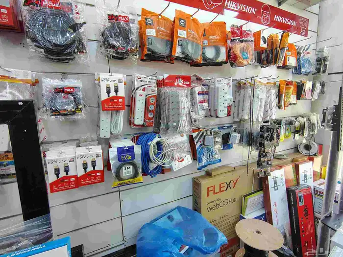 satellite dish receiver and camera installation 8