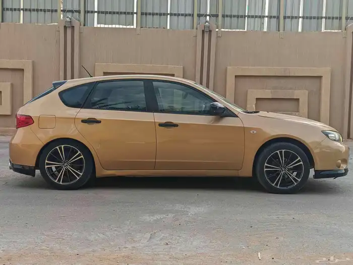 سوبارو امبريزا هاتشباك 2008 - ممشى قليل 7