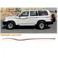 خط شطرطون جيب لاندكروزر فوق او تحت 4