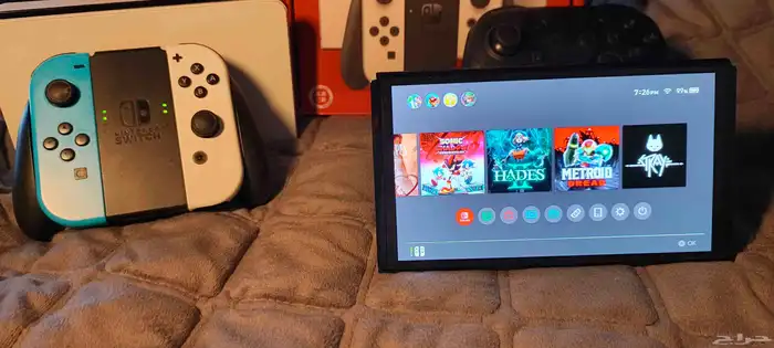 جهاز نينتندو سويتش (OLED) معدل 0