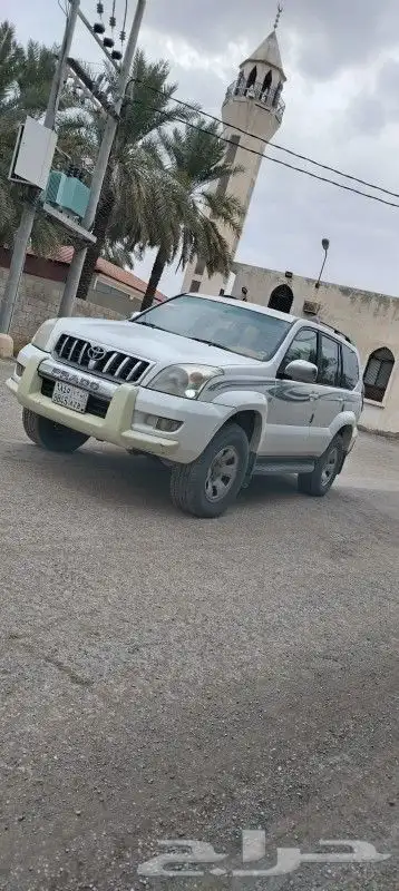 برادو 2009 ديزل الممشى 500الف قير مكينة على الفحص 1