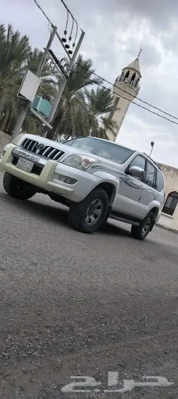 برادو 2009 ديزل الممشى 500الف قير مكينة على الفحص 2