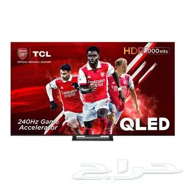 شاشة TCL سمارت 55 بوصة LED 55C745 4K 0