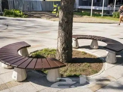 كراسي خرسانيه احواض زهور جميع اعمال زينة الحدائق 42