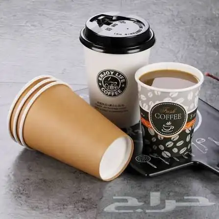 طباعة اكواب ورقيه 1