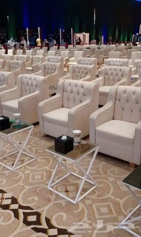 طاولات طعام وكراسي حفلات للبيع 5