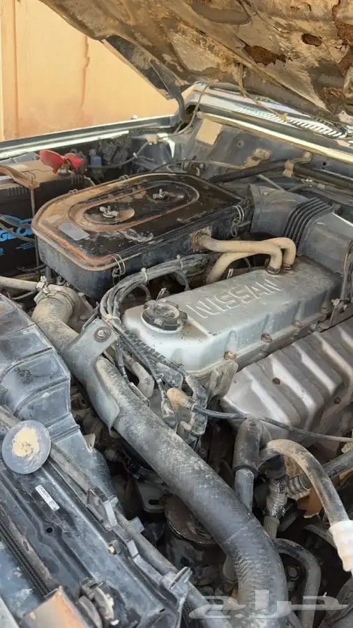 جيب نيسان باترول موديل 1994 قير عايدي بنزين 0