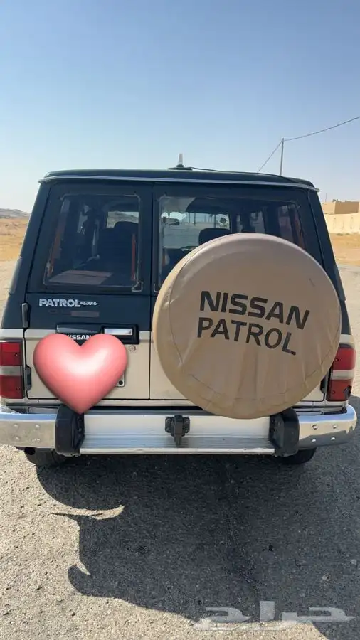 جيب نيسان باترول موديل 1994 قير عايدي بنزين 6