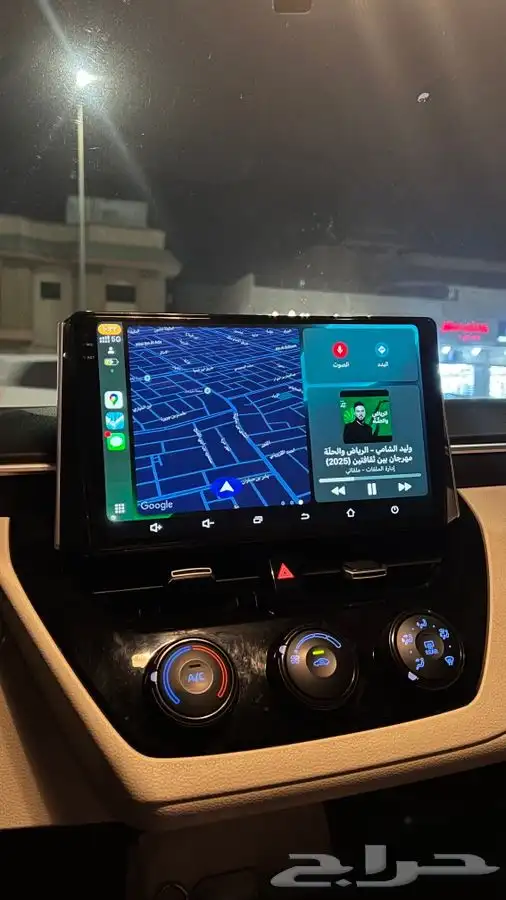 للبيع شاشة كورولا ابل كار بلاي 8 انش 0