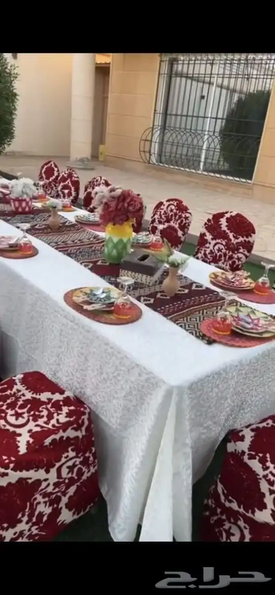 تاجير كراسي وطاولات تاجير جميع انواع الخيم 0