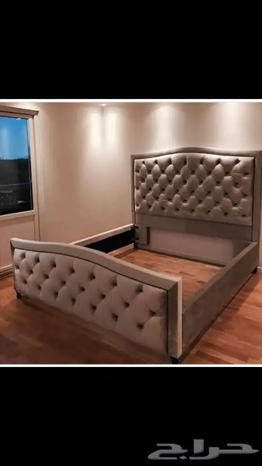 غرفة نوم كاملة  أثاث منزلي  سرير ودولاب وبطانيات 27