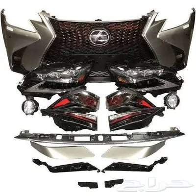 دفيوزر خلفي ودقن امامي لكزس RC 2014 2016 index