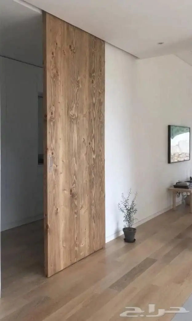 باب سحاب مخفي خشب جديد 2